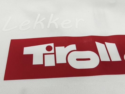 Custom  Fashion Label  DTF Sticker Film  On PET Ironing Transfer For T-shirts