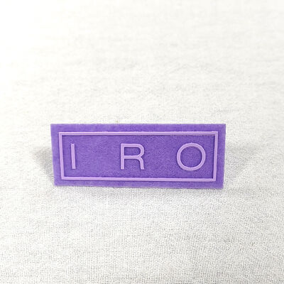 Silicone Printed Label - Custom Logo Silicone Patch for Apparel Decoration