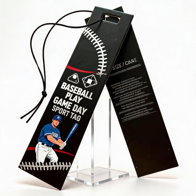 Clothing Hang Tags Offering Customized Dimensions with Old Restoring Label Vintage Design and Matte Lamination Waterproof Finish