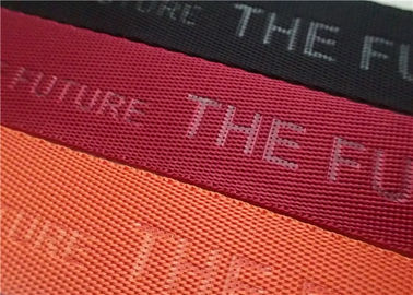 Colorful Nylon Non Elastic Cord / Band High Frequency With Customized Logo