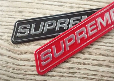 Durable Bright TPU Custom Clothing Patches With PVC Branding Logo