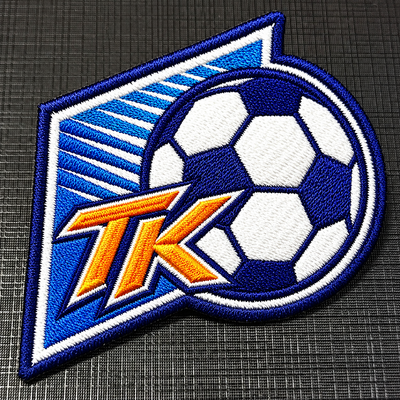 Custom Embroidered Football Patches with Team Logo for Jerseys and Sportswear