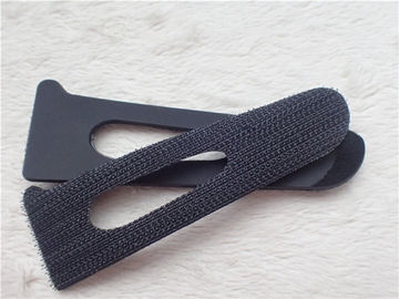 Custom Black Velcro Hook And Loop Patches For Garment Eco - Friendly