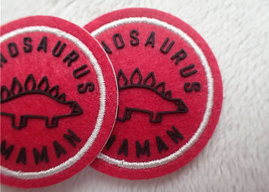 Fashion Custom Clothing Patches / Embroidered Silicone Patches