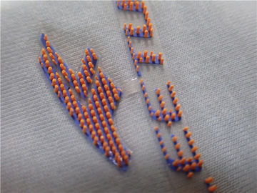 Brush Dots Silicone 3D Logo Heat Transfer Clothing Labels High - Elastic