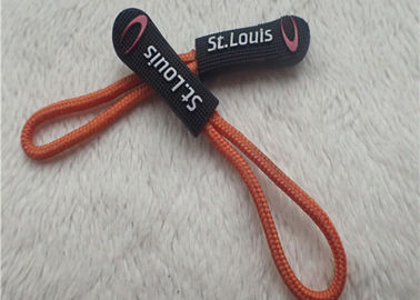 Fashion  Anti - Slip Rubber Zipper Puller With Dots Two Color 65*9mm