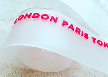 3D Micro Injection Custom PVC Patches Transparent For Head Wear