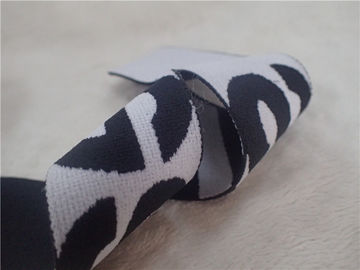 Fashion 4CM Double Color Jacquard Elastic Tape For Skirt Bright Color