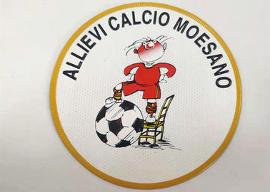 Personalized Custom Clothing Patches Iron On Heat Transfer 3D Embossed Logo Sticker High Frequency