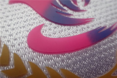 Fashion Tatami Aaterial Custom Garment Patches ,  With Colorful 3D Logo On Patches