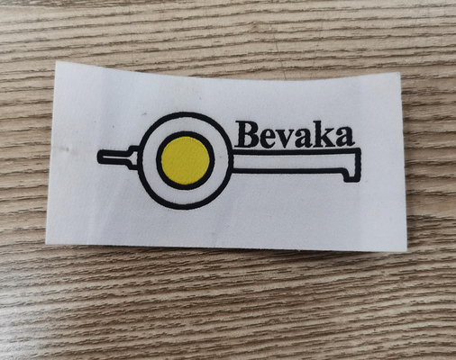 T Shirt Washable Woven Clothes Labels Selvage Trimming For Garment
